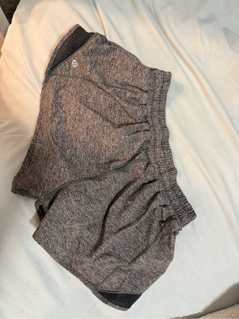 lululemon athletica Gray Heather Athletic Shorts - Picture 2 of 2